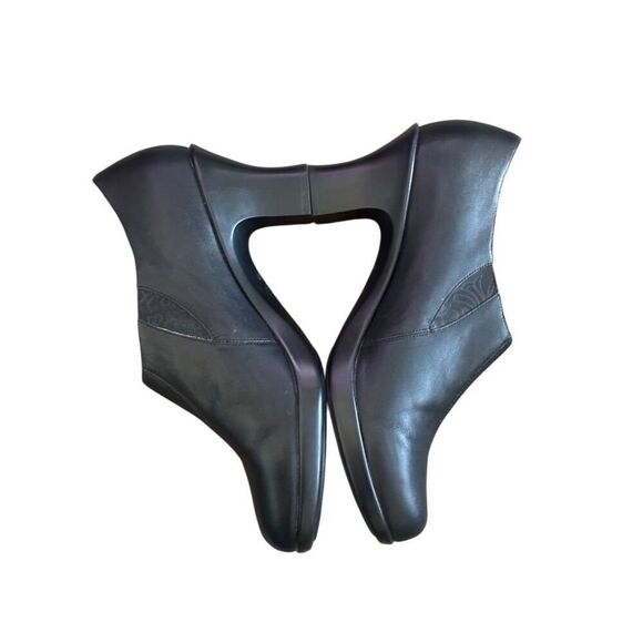 Dansko Bennett Black Leather Shooties Shoes Size EU 42 US 11.5 - 12 - Picture 8 of 11